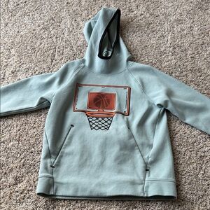 Old Navy Kids Basketball Screen Graphic Hoodie - Light Green